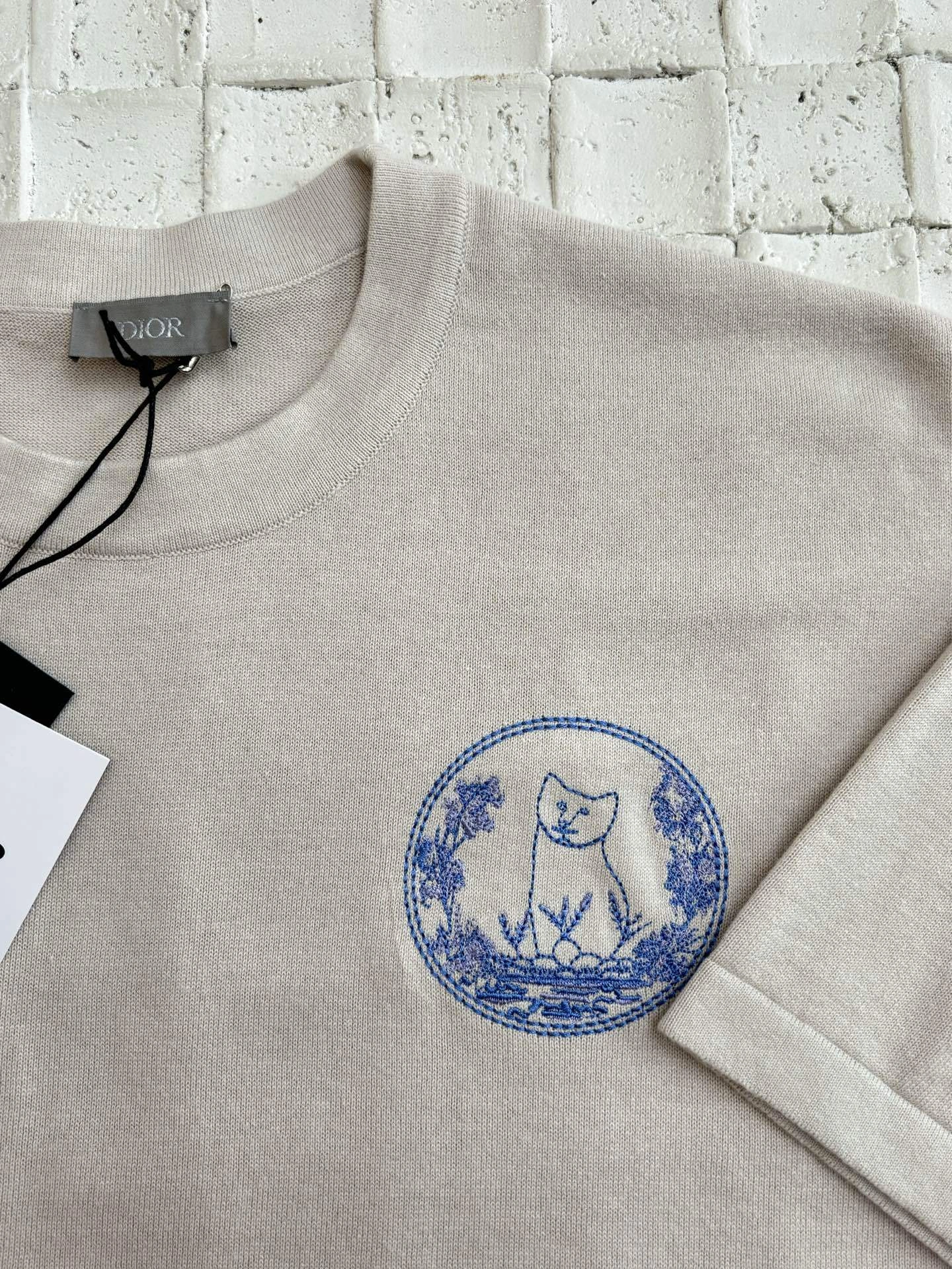 wg.luxury- 4ior embroidery Cotton oversize 2colour item:E-F363F1101-2